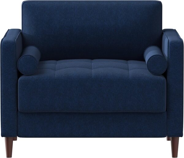 Lifestyle Solutions Lexington Armchair – Stylish Comfort in Navy Blue - Image 5