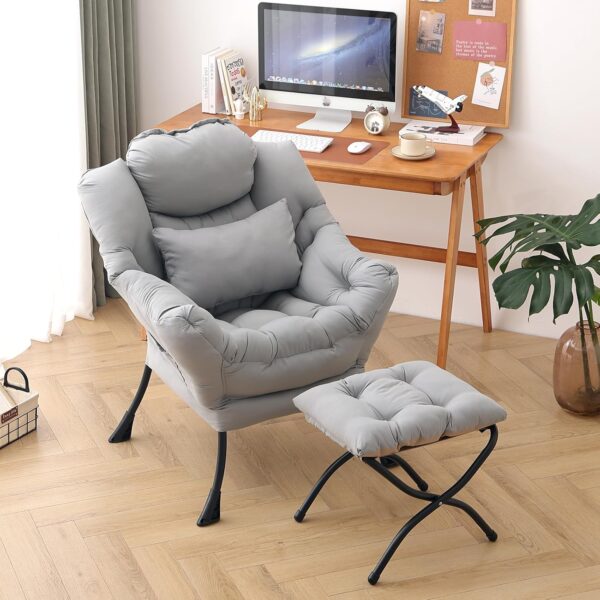 Lazy Chair with Ottoman – Modern Comfort and Versatility for Every Room - Image 5